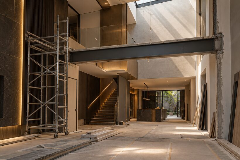 A landed home opened up through additions and alterations, concept visual
