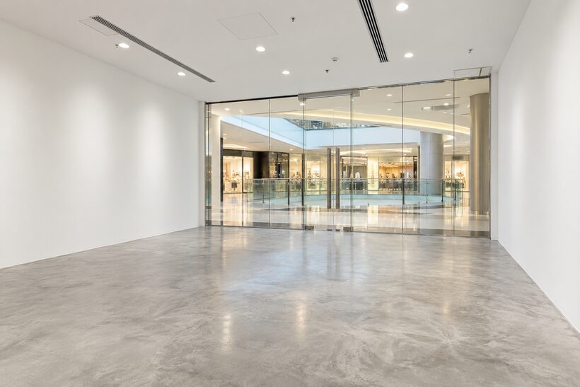 An empty, reinstated commercial unit, concept visual